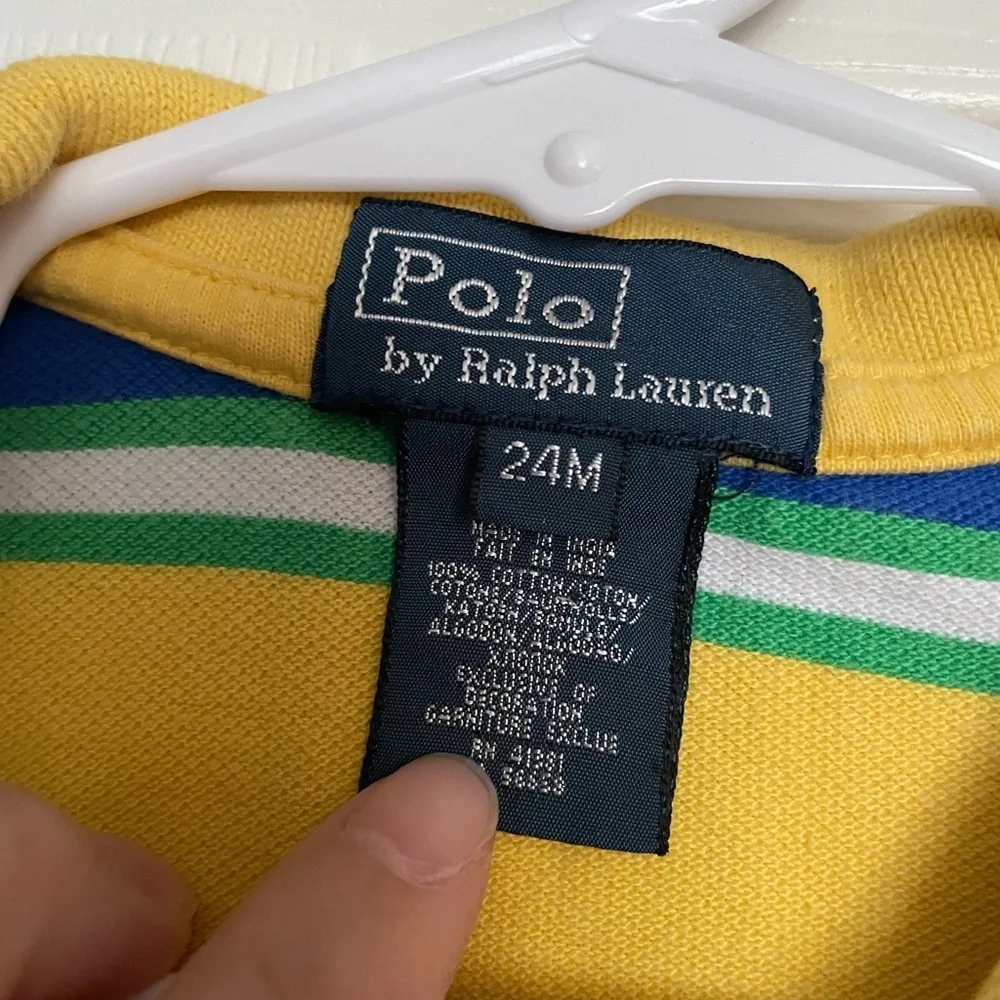 Polo Ralph Lauren vibrant yellow
